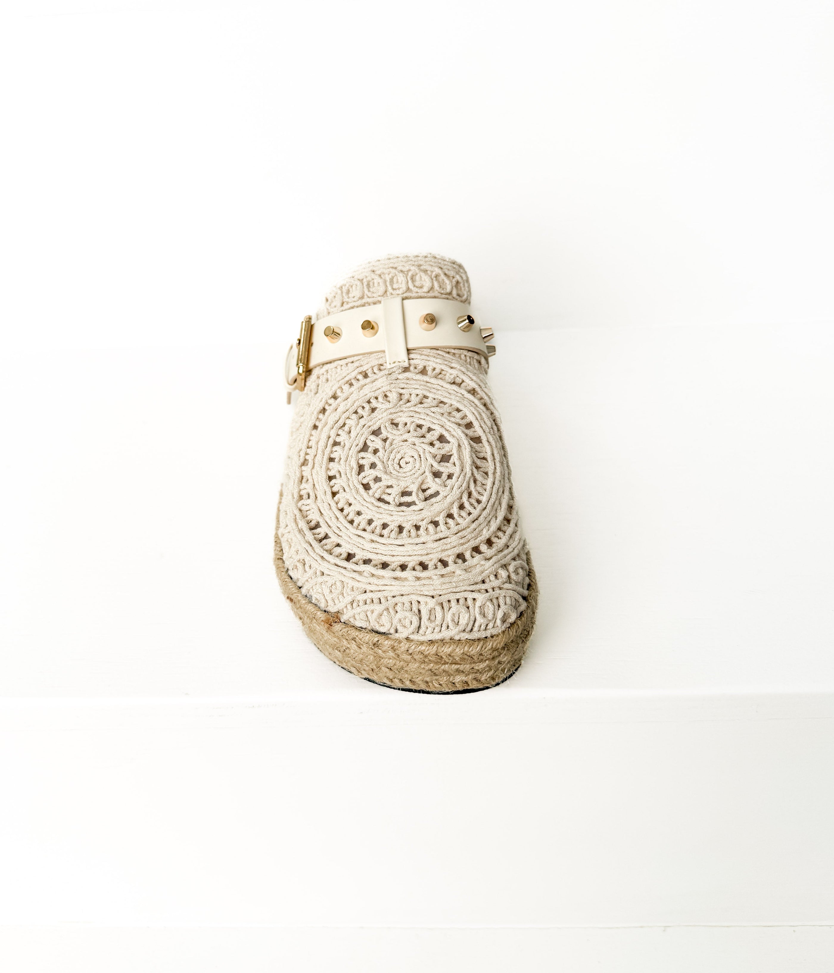 Treads Clogs in White - Glamourous Grace