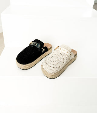 Treads Clogs in Black - Glamourous Grace