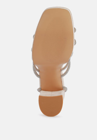 Tricks High Block Heel Sandals
