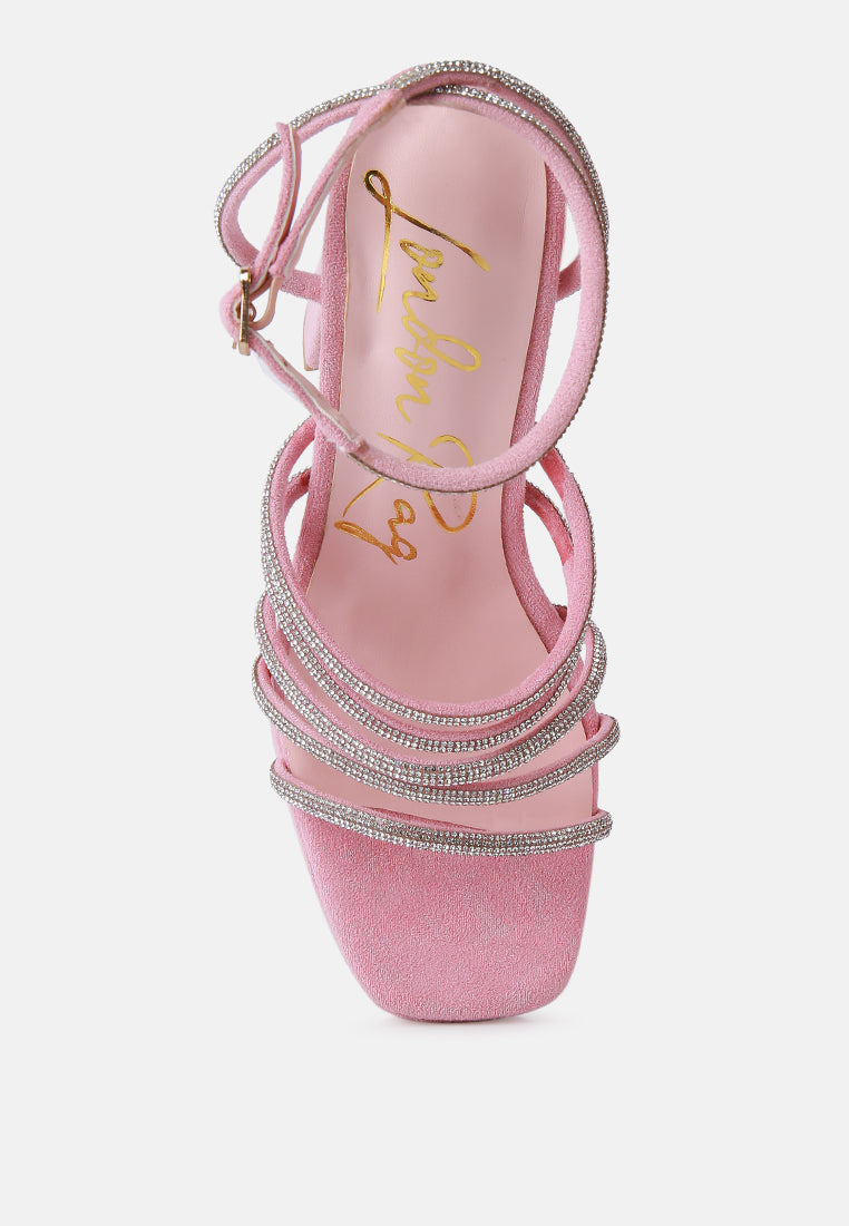 Tricks High Block Heel Sandals - Glamourous Grace
