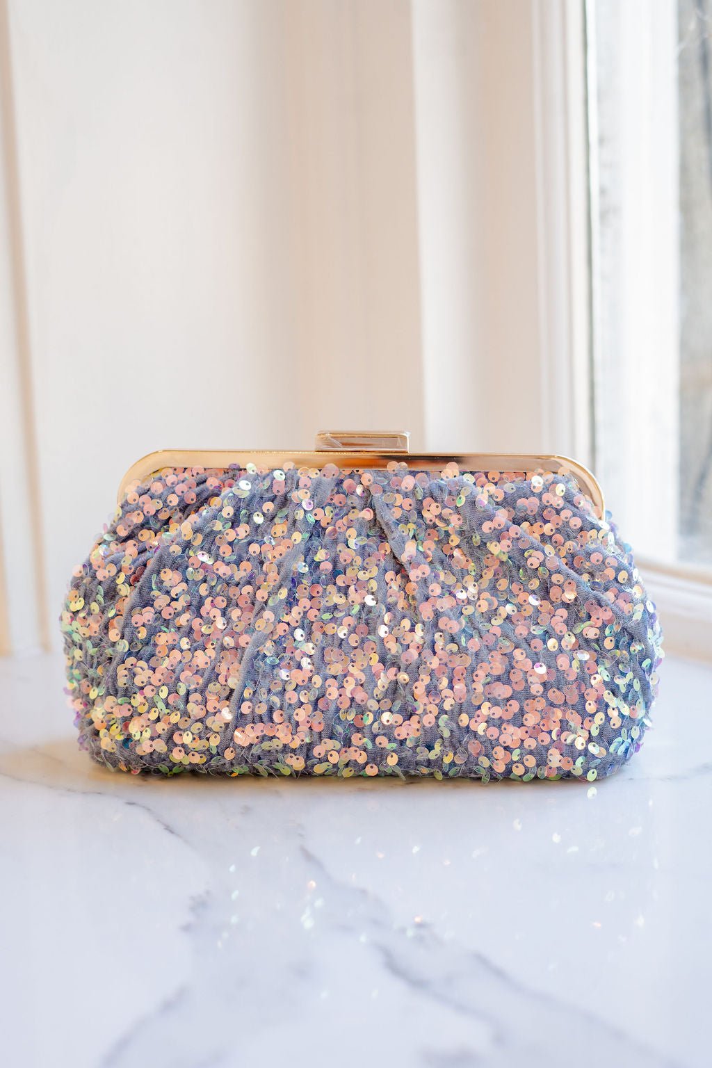 Trixie Sequin Clutch - Glamourous Grace