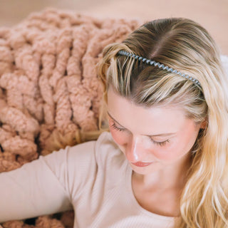 Truly Taupe Headband - Glamourous Grace