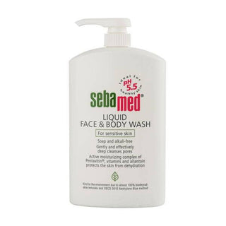 Sebamed Liquid Face & Body Wash - 1000 ml - Glamourous Grace