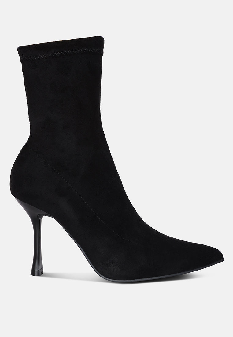 Tweeple Stiletto Boot With A Pointed Toe - Glamourous Grace