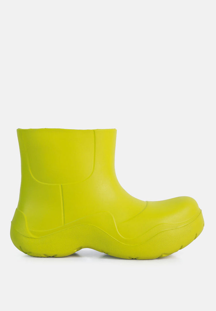 Two Tango Gummy Rain Boots - Glamourous Grace