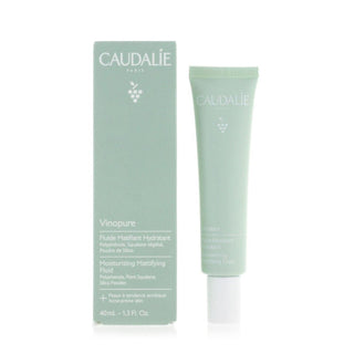 Caudalie Vinopure Mattifying Fluid - Natural Vegan Skincare for Acne-Prone Oily Skin, 1.35 fl oz - Glamourous Grace