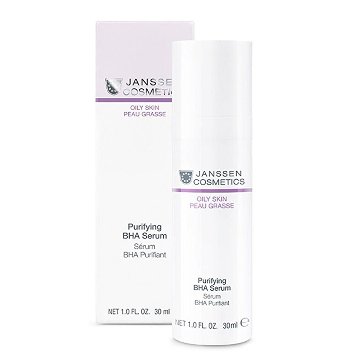 Janssen Cosmetics Purifying BHA Serum - Sebum Control & Matlaştırıcı Serum for Oily Skin - Glamourous Grace