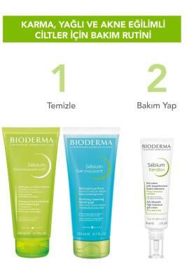 Bioderma Sebium Foaming Gel Active: Oil Control & Acne Defense - Gentle, Hypoallergenic Face Wash for Oily & Acne-Prone Skin (6.76 fl oz) - Glamourous Grace