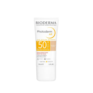 Bioderma Photoderm AR SPF 50+ Tinted Sunscreen Cream for Sensitive Skin - Anti-Redness, 30 ml - Glamourous Grace