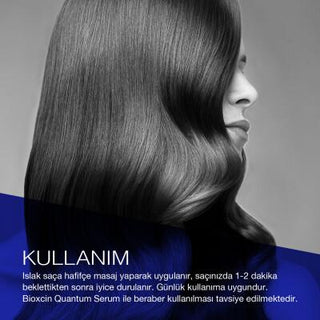 Bioxcin Quantum Shampoo for Dry-Normal Hair - Nourishing, Moisturizing, Argan Oil & Keratin Enriched - Glamourous Grace