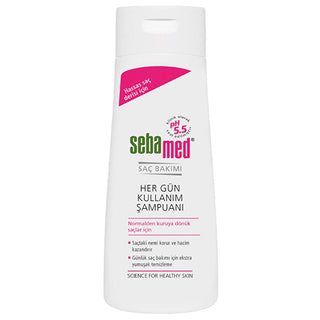 Sebamed Daily Use Shampoo - Gentle Cleansing for Dry, Weak, Thin Hair - Adds Shine and Vitality - Frequent Wash Shampoo - Glamourous Grace