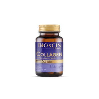 Bioxcin Beauty Collagen Supplement Tablets - Hydrolyzed Collagen, Vitamin C, Hyaluronic Acid for Skin Health and Anti-Aging - Glamourous Grace