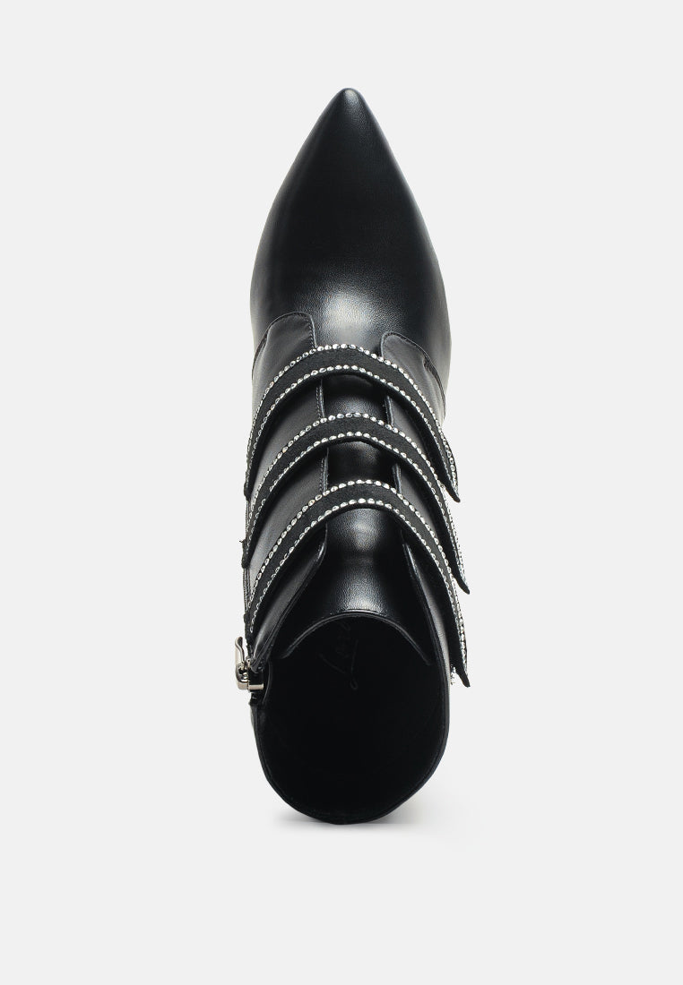 Ulopa Popstar Concert Stiletto Boots - Glamourous Grace