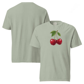 Crimson Cherrie Cotton T-Shirt
