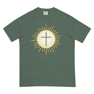 Centered In Light Garment Dyed Heavyweight T-Shirt