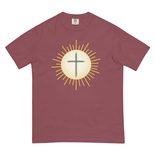 Centered In Light Garment Dyed Heavyweight T-Shirt