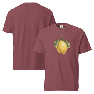 Juicy Citrus Lemon Cotton T-Shirt
