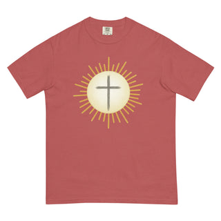 Centered In Light Garment Dyed Heavyweight T-Shirt