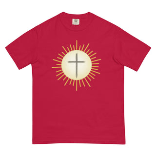 Centered In Light Garment Dyed Heavyweight T-Shirt