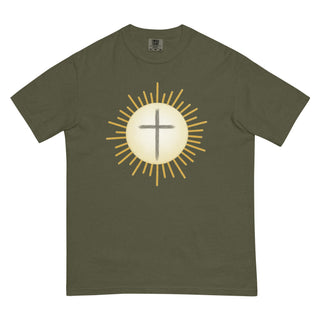 Centered In Light Garment Dyed Heavyweight T-Shirt