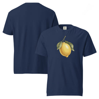 Juicy Citrus Lemon Cotton T-Shirt