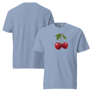 Crimson Cherrie Cotton T-Shirt