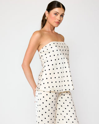 Ravyn ivory Multi Tube Top