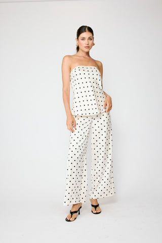 Ravyn ivory Multi Tube Top