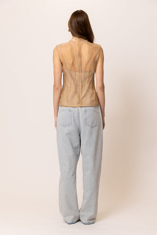 Elfreda Top | Nude - Glamourous Grace