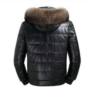 Genuine Fur Trim Jacket