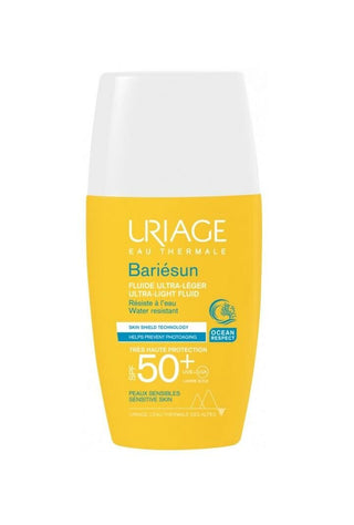 Uriage bariesun ultra light sunscreen fluid spf50+ 30ml - Glamourous Grace