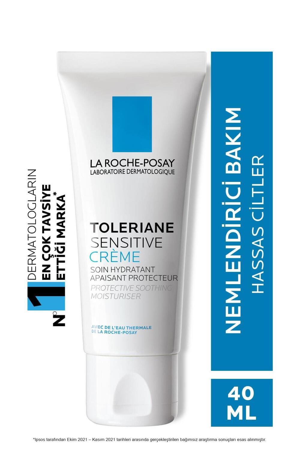 La Roche Posay Toleriane Sensitive Prebiotic Moisturizing Cream - Fragrance-Free, 48hr Hydration for Sensitive Skin - Glamourous Grace