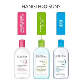 Bioderma Sensibio H2O Micellar Water for Sensitive Skin - Gentle Makeup Remover & Cleanser, Hypoallergenic & Dermatologically Tested - Glamourous Grace