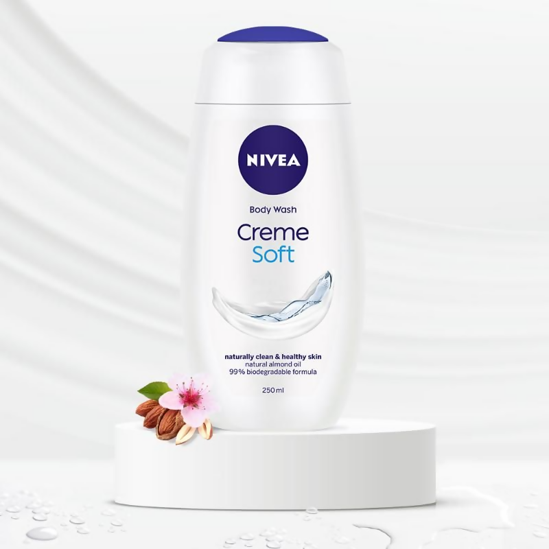 Nivea Body Wash- Creme Soft Naturally Clean - Glamourous Grace