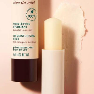 Nuxe Reve de Miel: Natural Honey Lip Balm for Dry, Chapped Lips - Moisturizing Lip Stick, Lip Care & Cracked Lip Treatment - Glamourous Grace