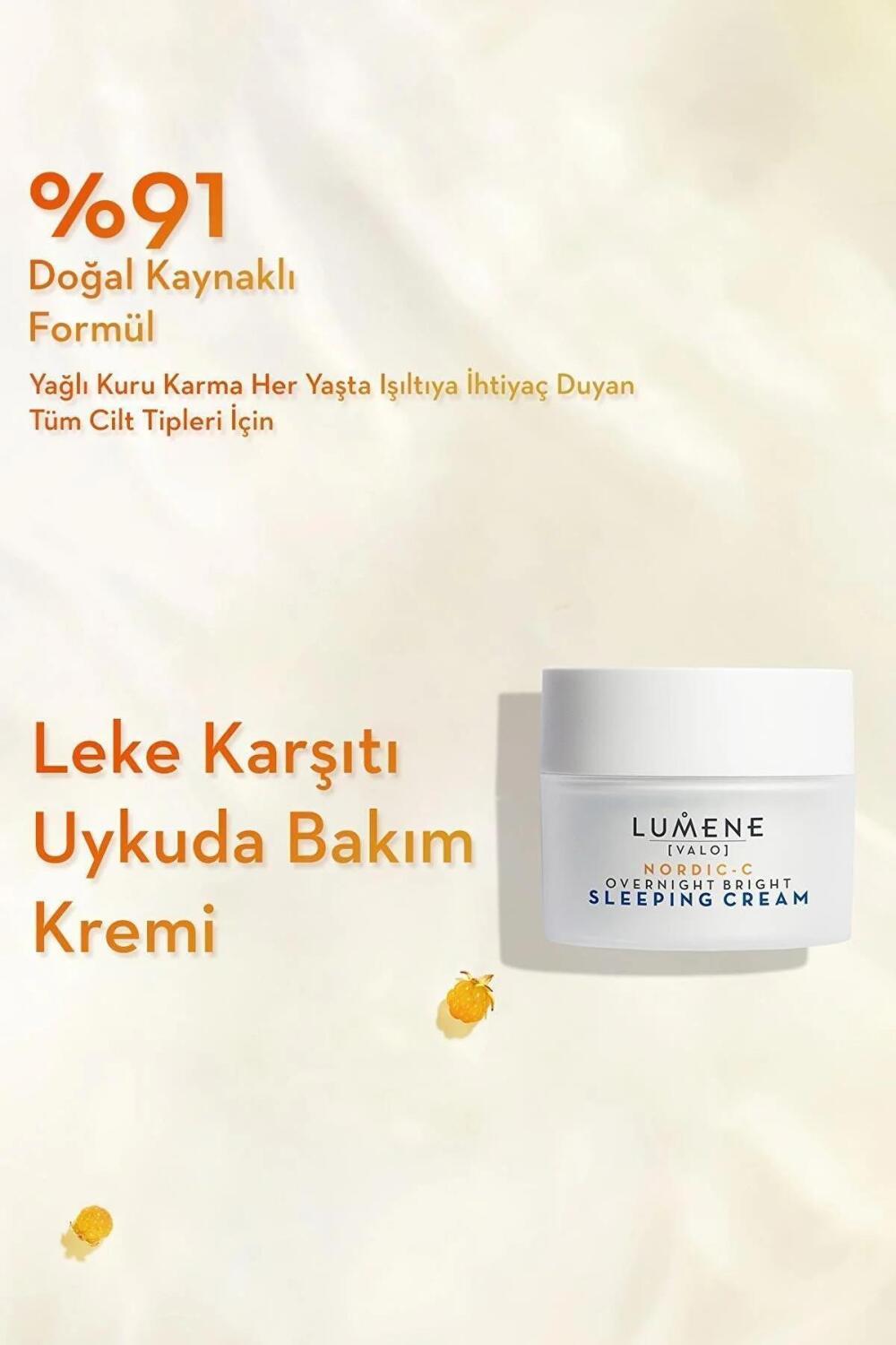 Lumene Brightening Overnight Cream - Night Care | 50 ml - Glamourous Grace
