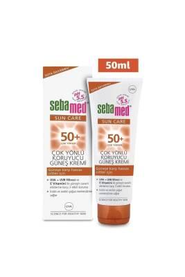 Sebamed Sun SPF 50: Multi-Protect Sunscreen for Sensitive Skin | UVA/UVB Broad Spectrum Protection, Vitamin E, Non-Greasy, Dermatologically Tested (1.7 fl oz) - Glamourous Grace