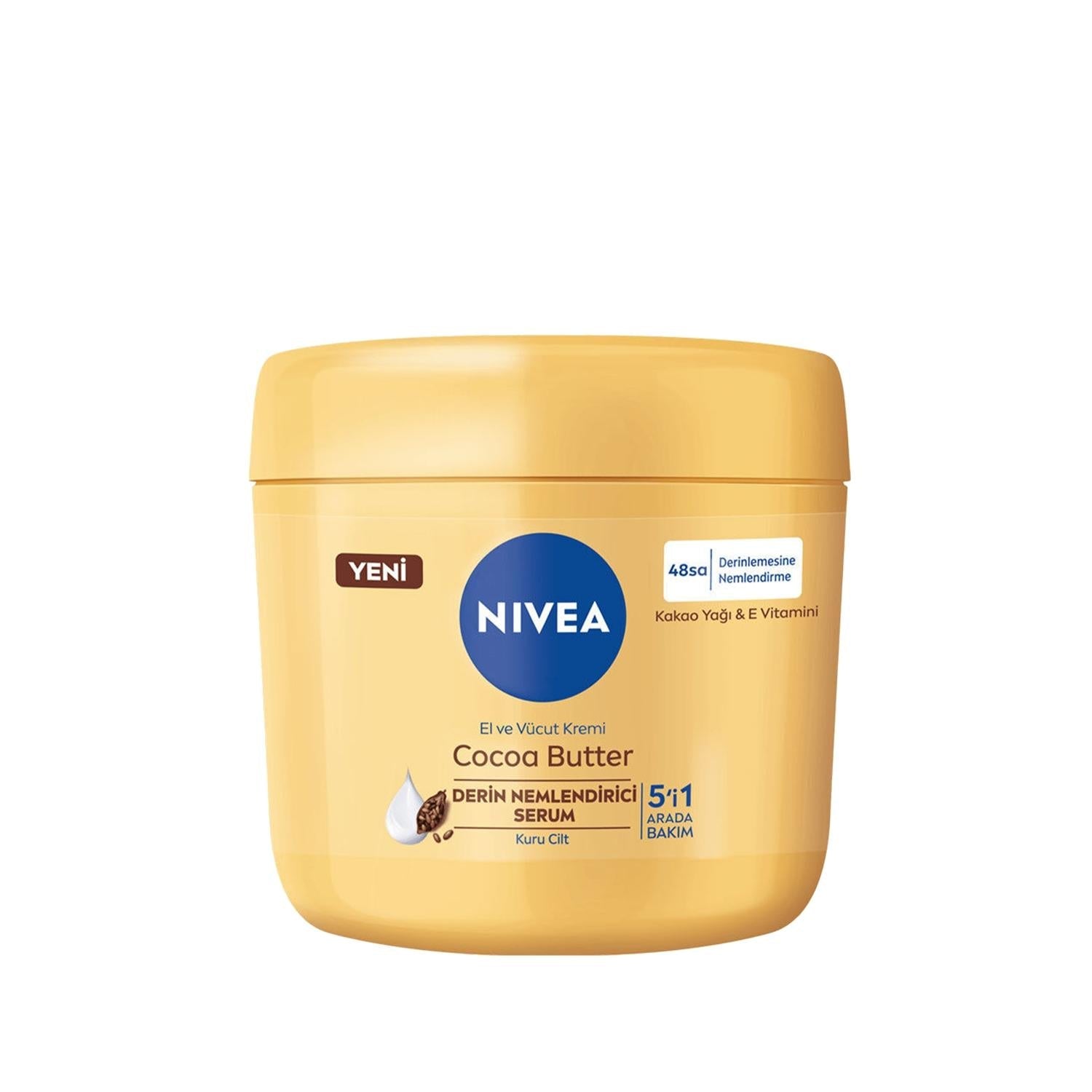Nivea Nivea Cocoa Butter Body Cream, Moisturizing Hand and Body Cream for Dry Skin - 13.53 fl oz - Glamourous Grace