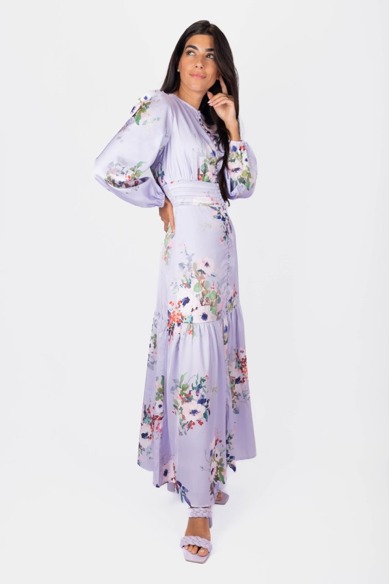 Valentina Dress (Lavender) - Glamourous Grace
