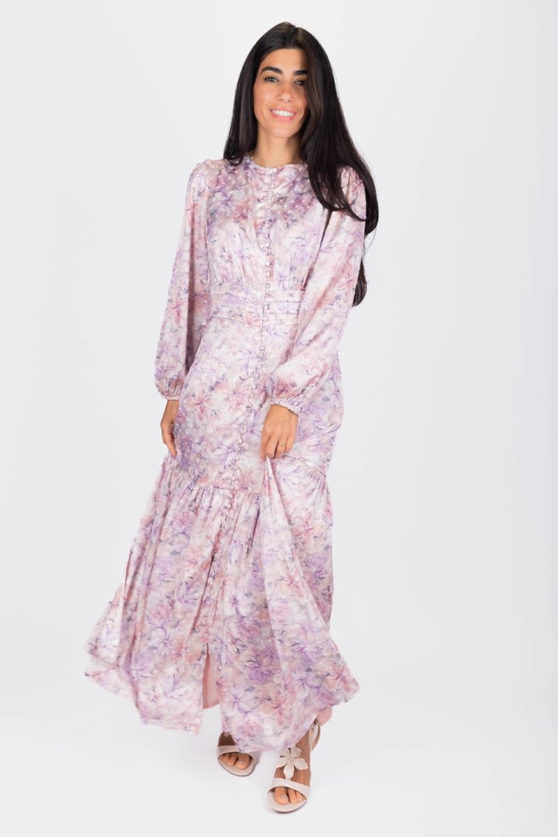 Valentina Dress (Light Peach) - Glamourous Grace