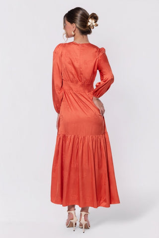 Valentina Dress (Orange)