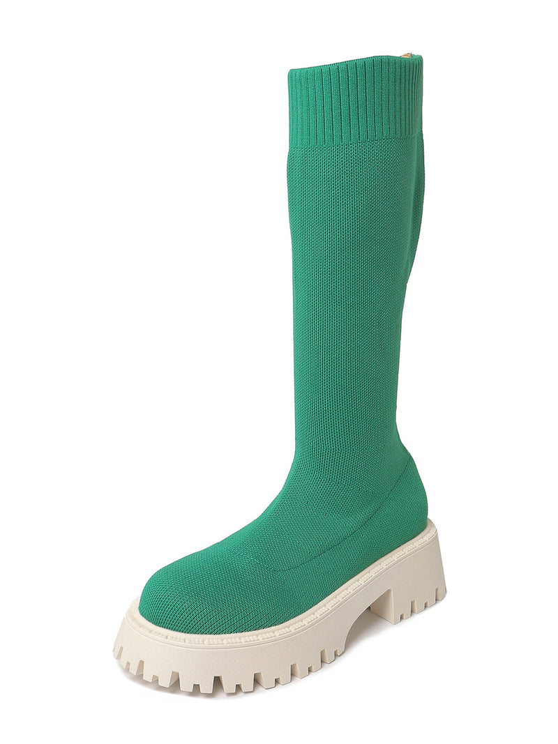 Vanessa | Green Knit - Glamourous Grace