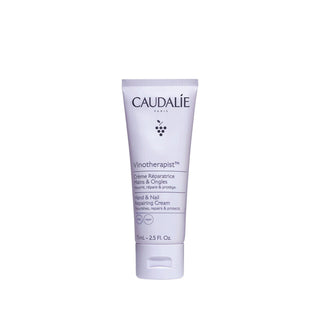 Caudalie Vinotherapist Hand & Nail Cream - Moisturizing 75ml Natural Hand Cream for Dry Hands & Nails