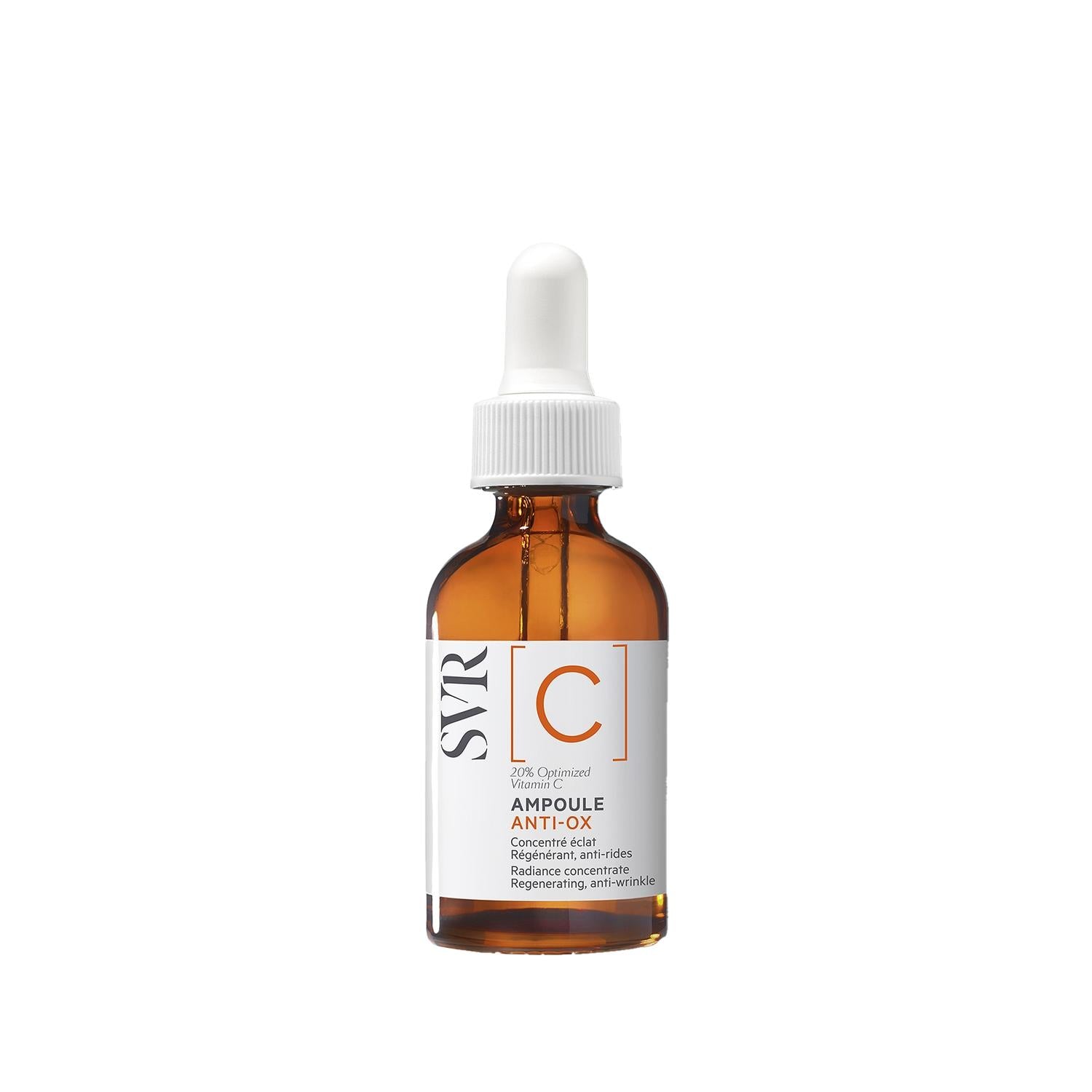 SVR Ampoule C Skincare Serum for Hyperpigmentation - Vitamin C Serum for Skin Tone Correction, 30 ml - Glamourous Grace