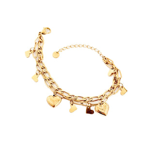 Classically Charmed Gold Bracelet