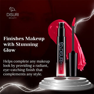 DISURI Beauty Glossy Blast Lip Gloss - Viola (M39)