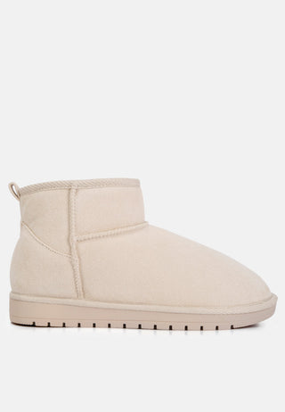 Vesper High Ankle Flat Winter Boots - Glamourous Grace