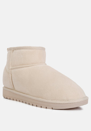 Vesper High Ankle Flat Winter Boots - Glamourous Grace
