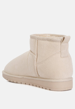Vesper High Ankle Flat Winter Boots - Glamourous Grace