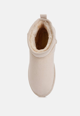 Vesper High Ankle Flat Winter Boots - Glamourous Grace